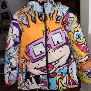 Members Only Official Nickelodeon Puffer Jacket